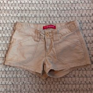 Light Tan Booty Shorts By Aeropostale